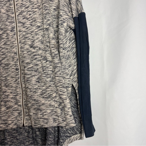 Anthropologie White Crow Oversized zip up - Picture 7 of 7